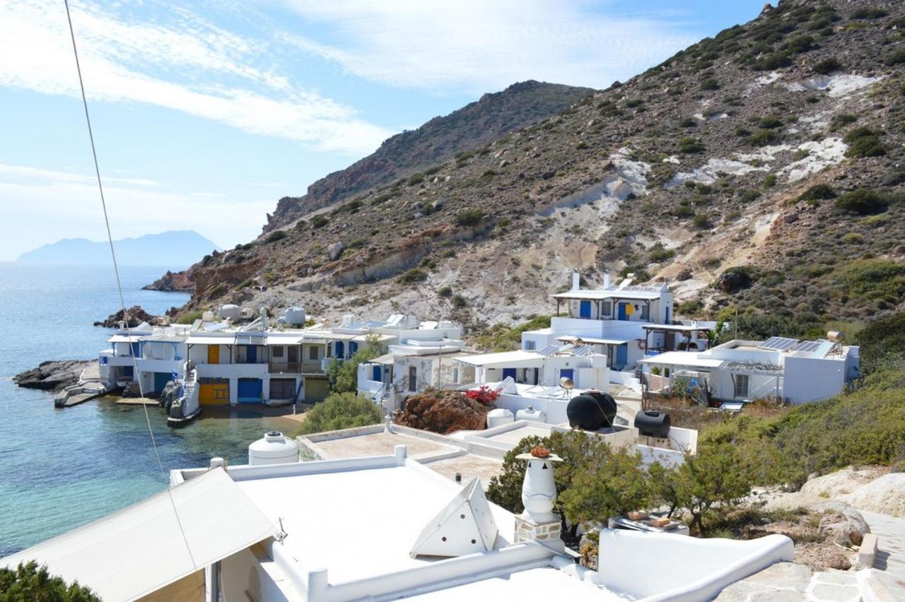 Вилла Thalassophile Eco House Plaka  Экстерьер фото
